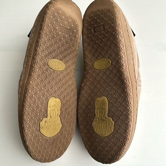 OLD FRIEND ROMEO SLIPPERS. CHESTNUT STONY. - Picture 8 of 8